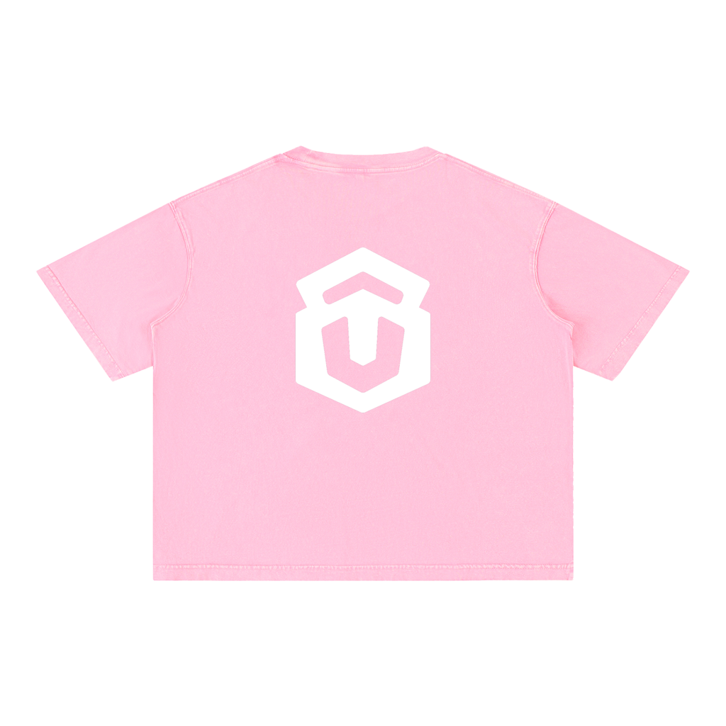 Mineral Wash Boxy Cotton T-Shirt
