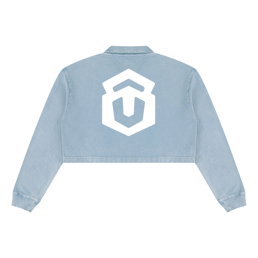 Women’s Vintage Wash Crop Sweatshirt