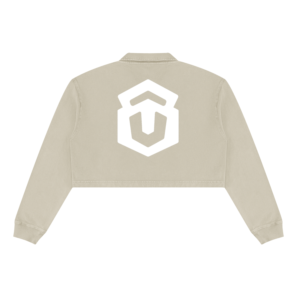 Women’s Vintage Wash Crop Sweatshirt