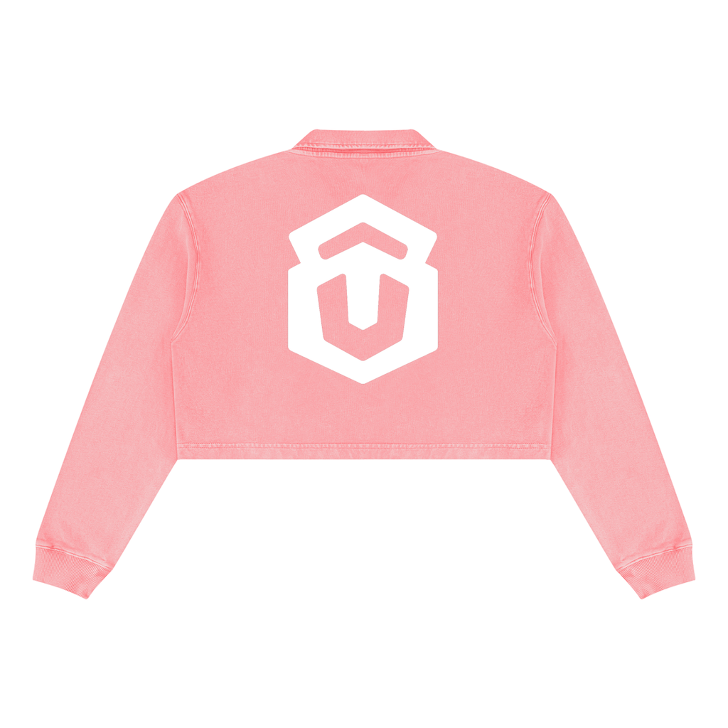 Women’s Vintage Wash Crop Sweatshirt