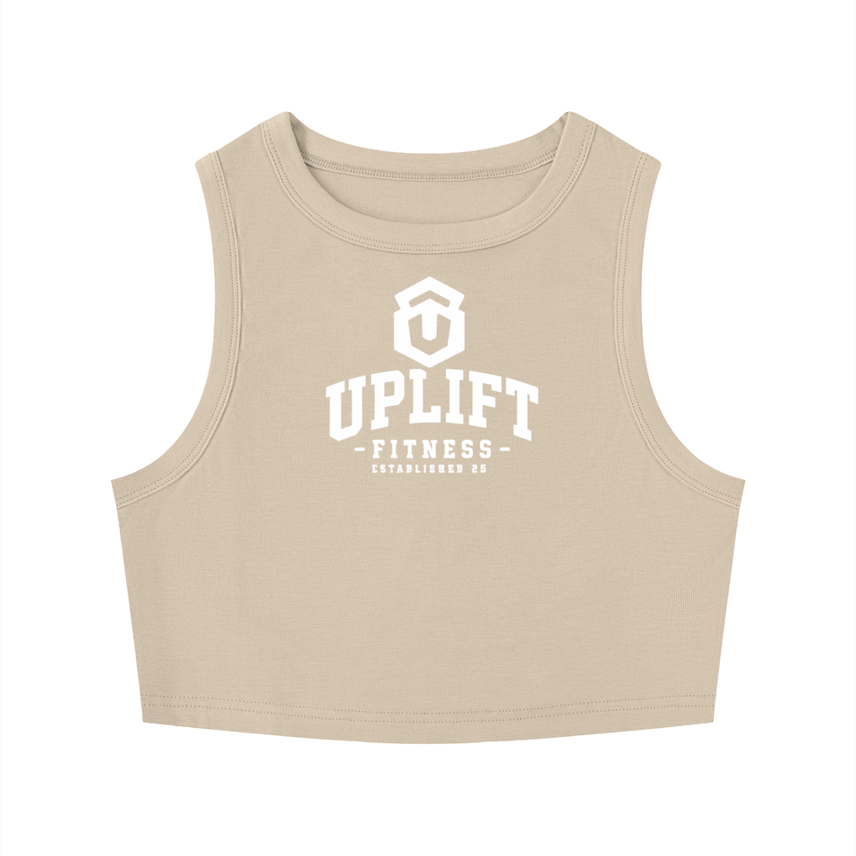 Women's Tight Crewneck Crop Tank Top