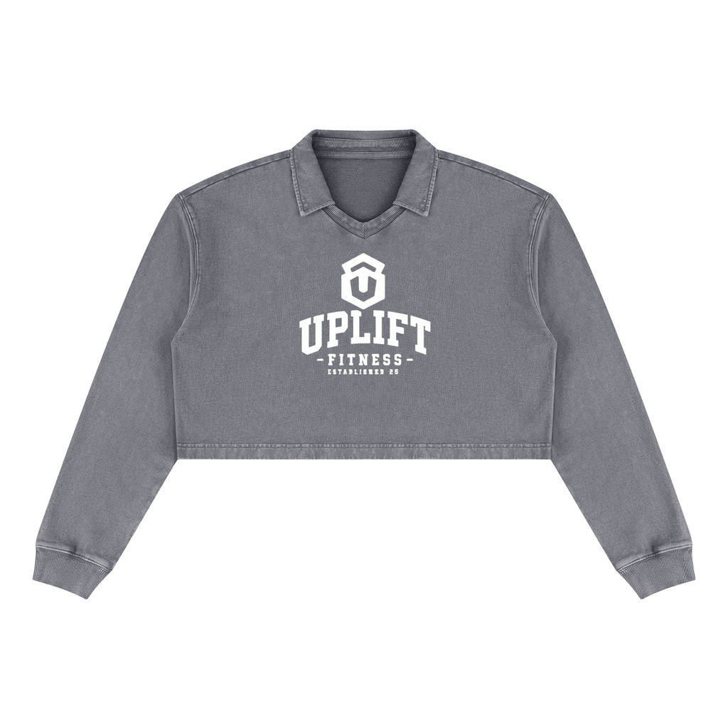 Women’s Vintage Wash Crop Sweatshirt