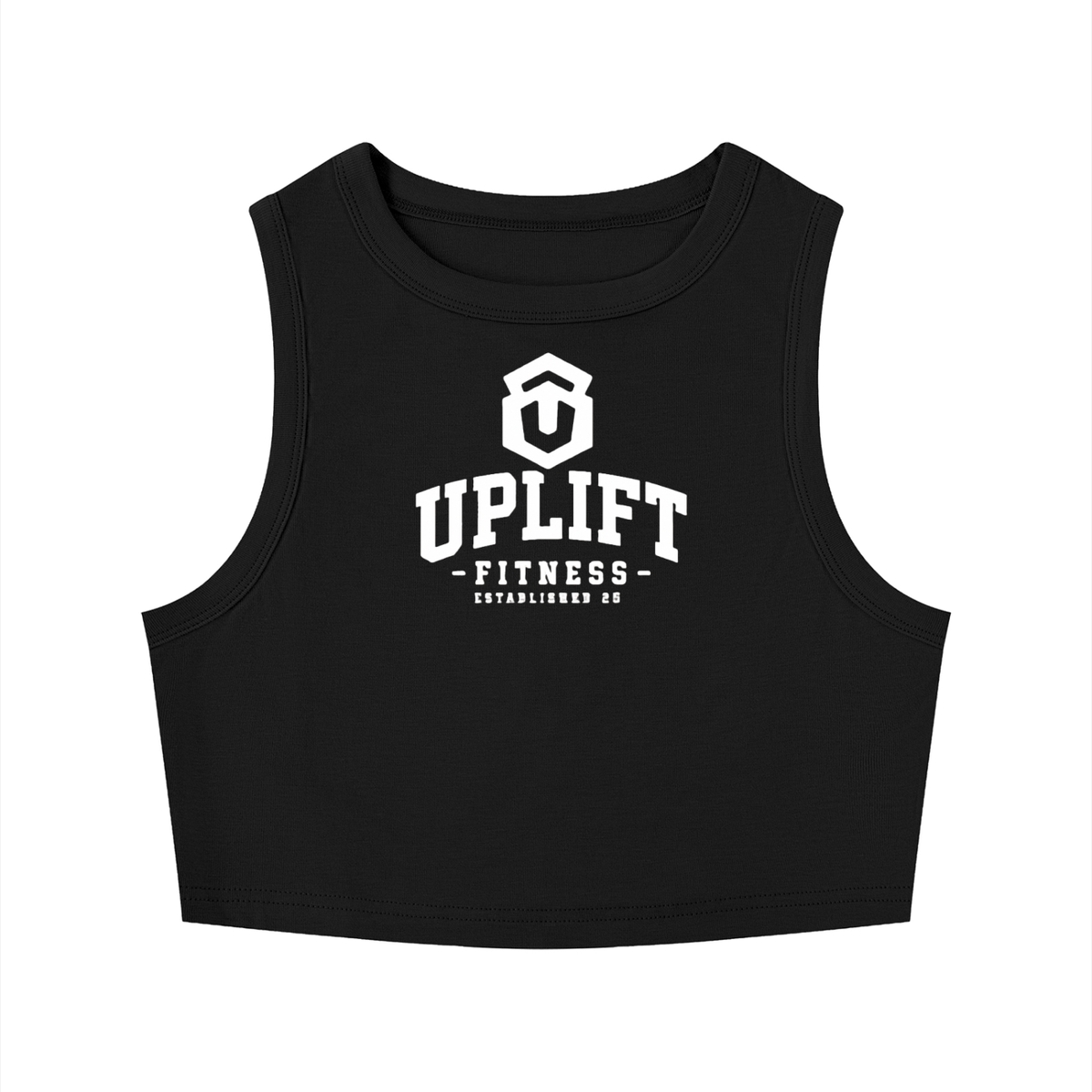 Women's Tight Crewneck Crop Tank Top