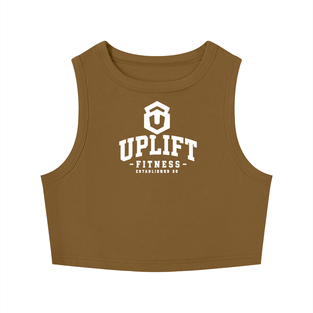 Women's Tight Crewneck Crop Tank Top