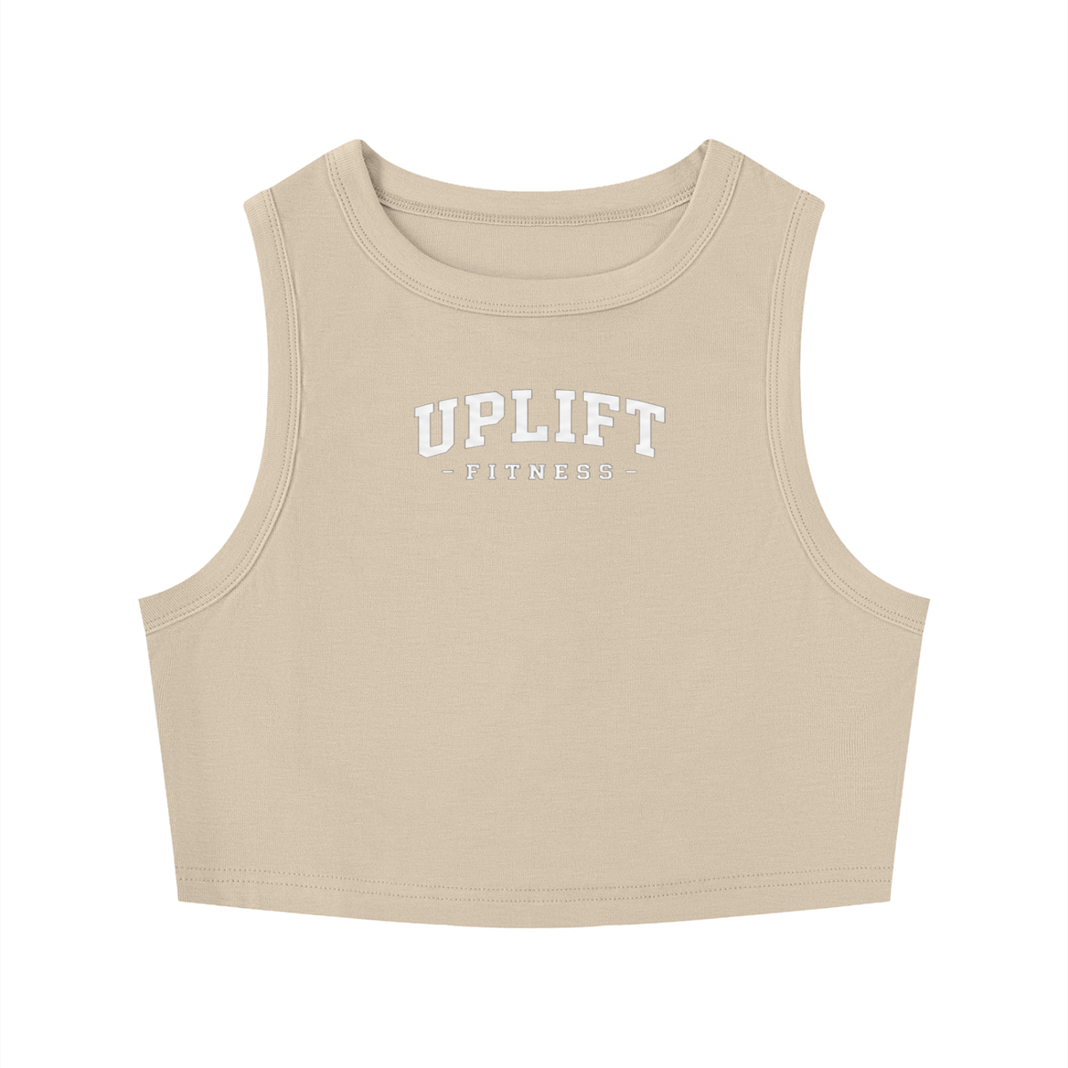 Women's Tight Crewneck Crop Tank Top