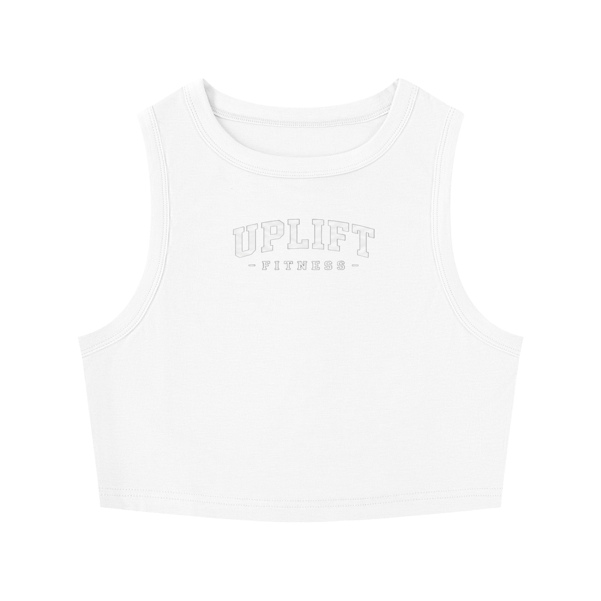 Women's Tight Crewneck Crop Tank Top
