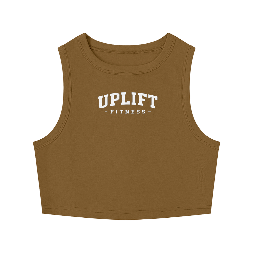 Women's Tight Crewneck Crop Tank Top