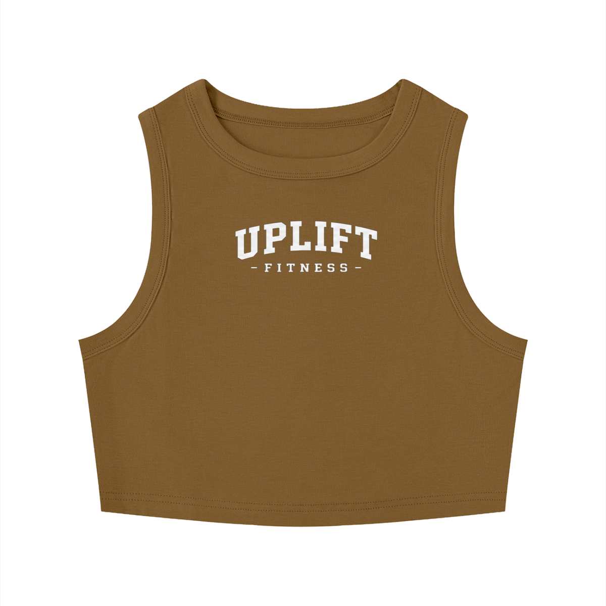 Women's Tight Crewneck Crop Tank Top