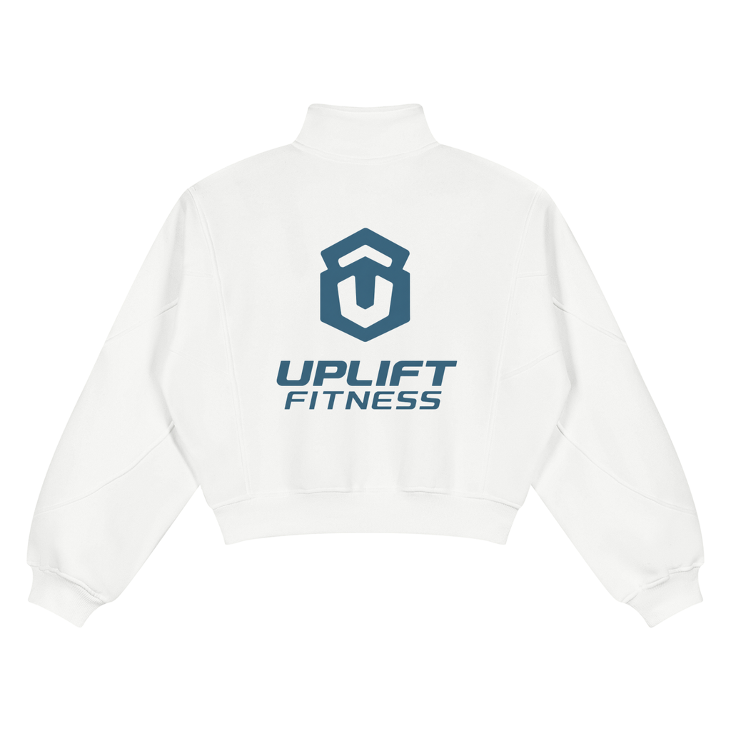 Women’s Loose Fleece Quarter-Zip Sweatshirt