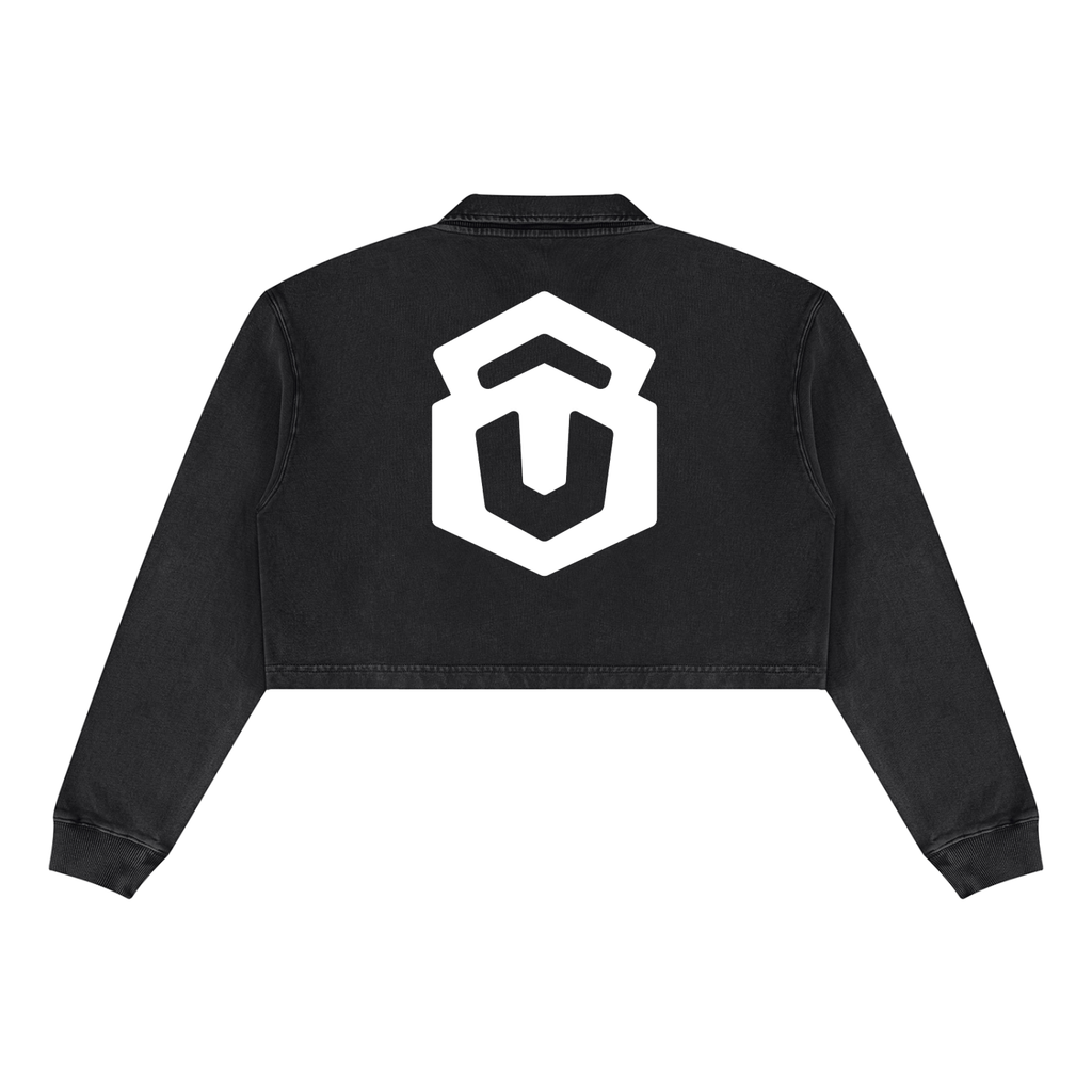 Women’s Vintage Wash Crop Sweatshirt